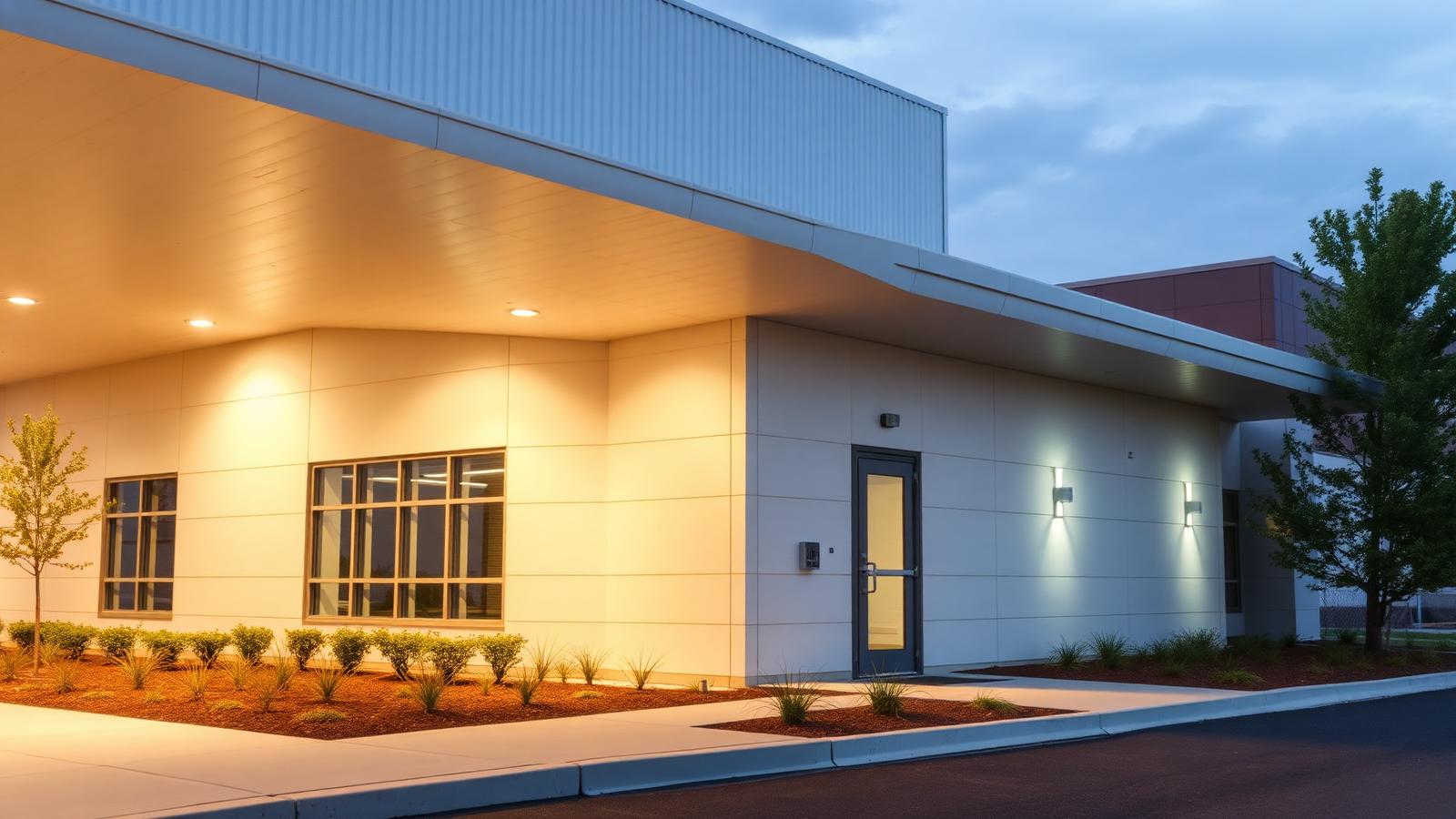 Healthcare steel building