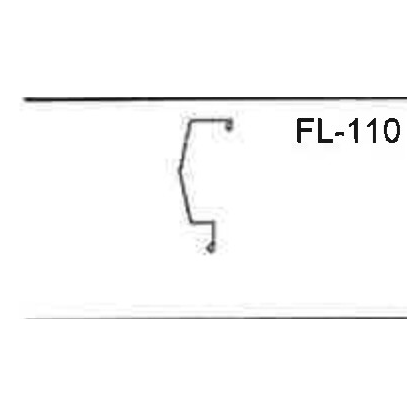 Rake Trim cross-section profile