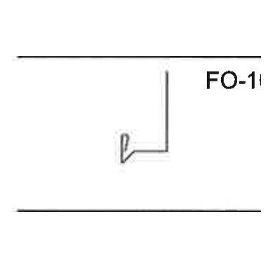 A Jamb Trim cross-section profile