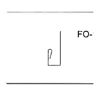 Std Gutter 1-4 Pitch cross-section profile
