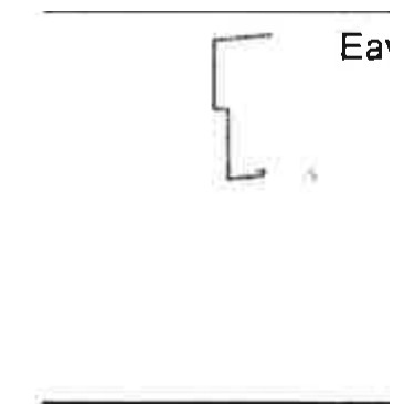 Parapet Corner Cap 10" cross-section profile